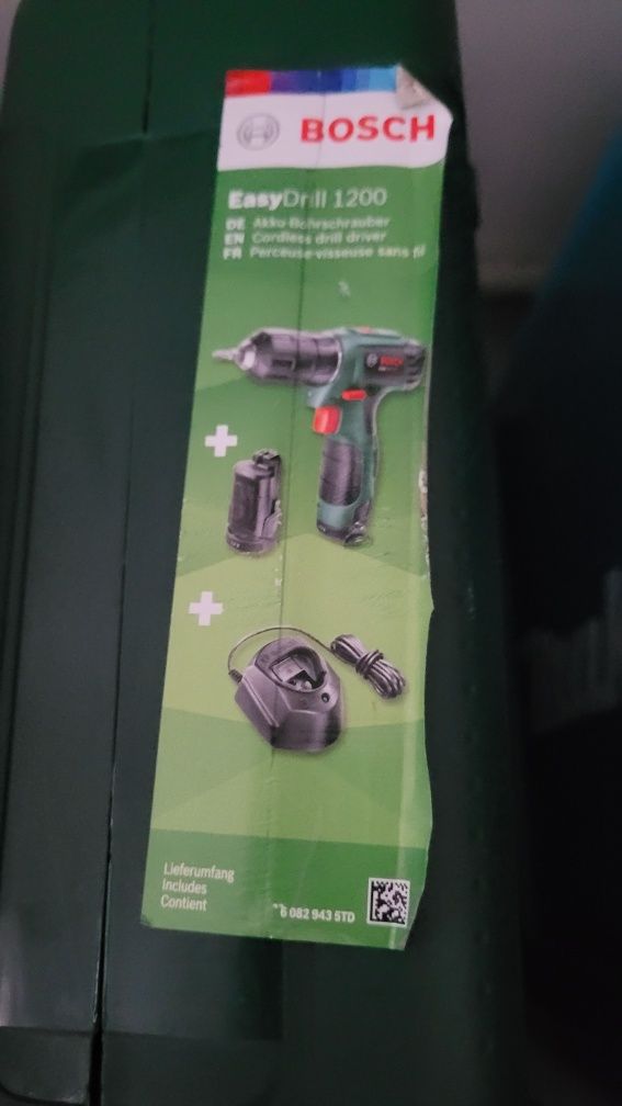 WIERTARKO-WKRĘTARKA BOSCH easydrill 1200 12V 1,5AH  2 X akku