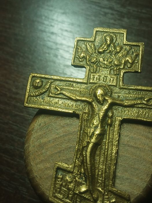 Хрест 19 ст. Бронза