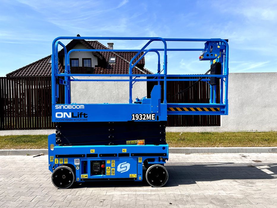 WYNAJEM podnośniki nożycowe halowe - wys. 6, 8, 10, 12, 14m - Bytów