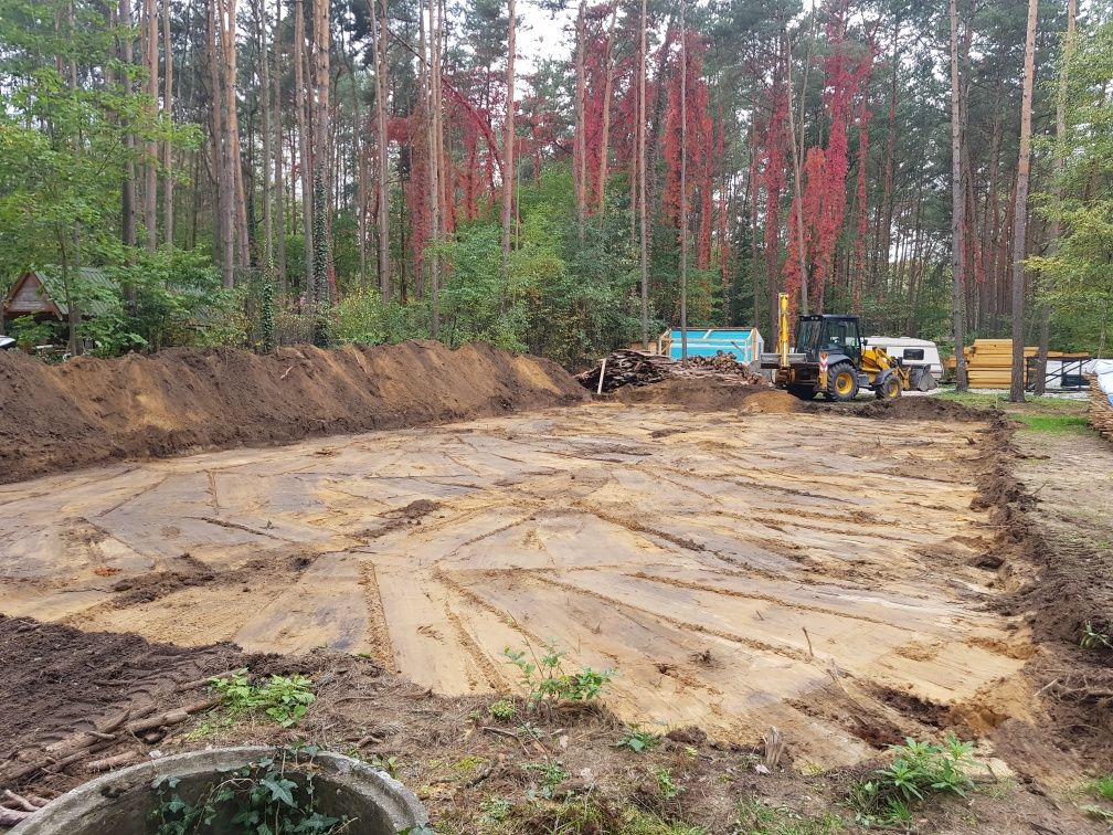 Usługi koparko ładowarka Koparka Rowy Piesek Rozbiórki Wyburzenia