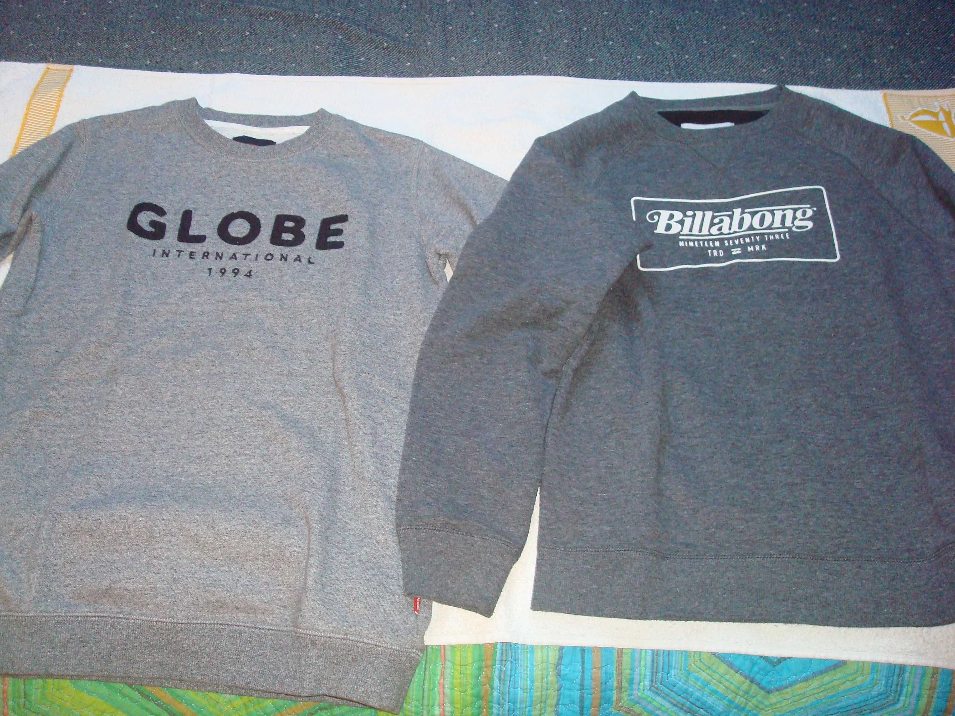 2 Sweat Shirts GLOBE e BILLABONG