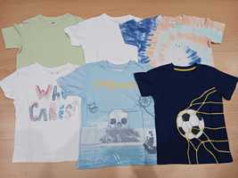 Conjunto de 6 t-shirts para criança - 5 anos
