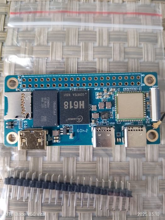 Orange pi zero2+карта пам'яті