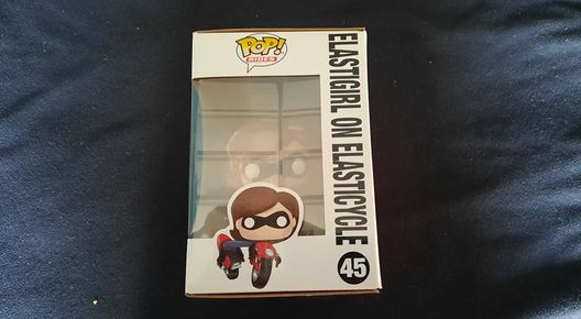 Pop Funko Elasticgirl on Elasticycle