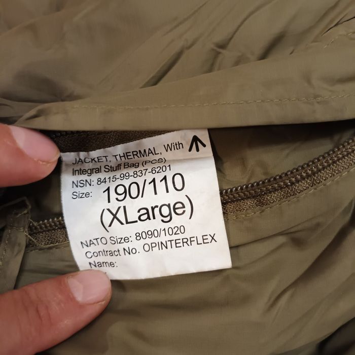 Куртка Jacket Thermal PCS with integral stuff bag XLarge 190/110