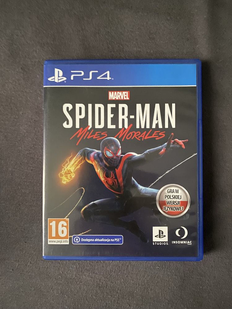 Gry FarCry 6, spider man miles morales, cod cold war ps4