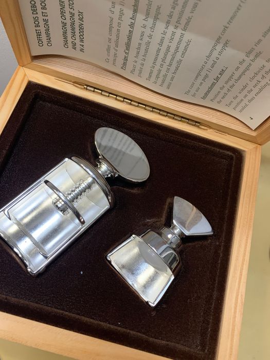 Caixa rolhas para Champanhe. Marca L’esprit Du Vin