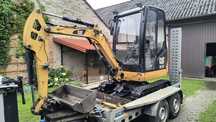 Minikoparka CAT 301.7 D 2014r