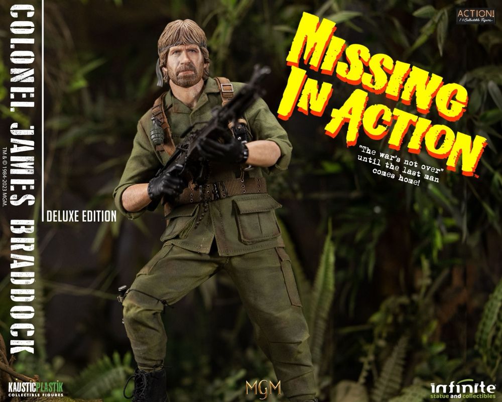 Фігурка 1/6 Missing in Action Col.JAMES BRADDOCK Chuck Norris hot toys