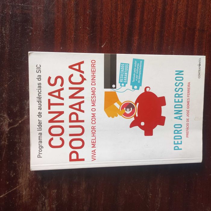 DÊ UM AUMENTO A SI PRÓPRIO! Livro Contas Poupança