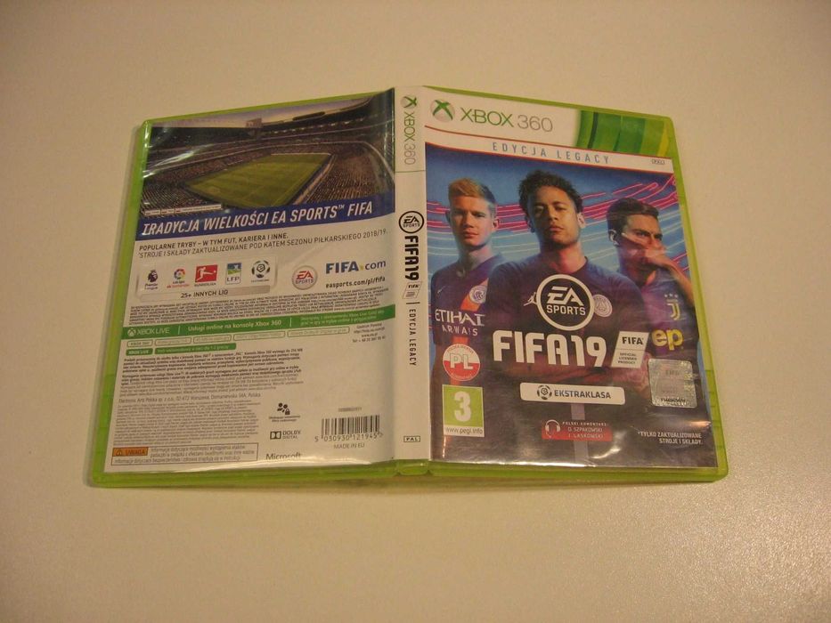 Fifa 19 PL - GRA Xbox 360 - Opole 4050