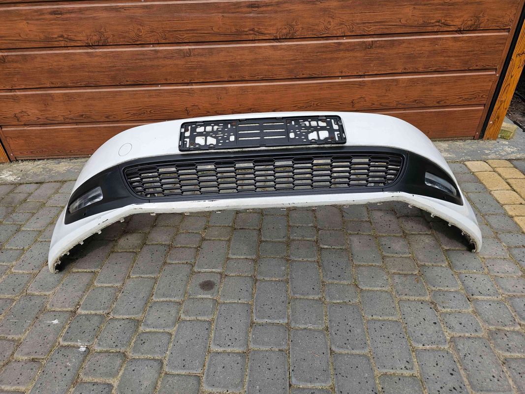 Vw Polo V 09-14r zderzak przedni przód xenon halogen spryskiwacze