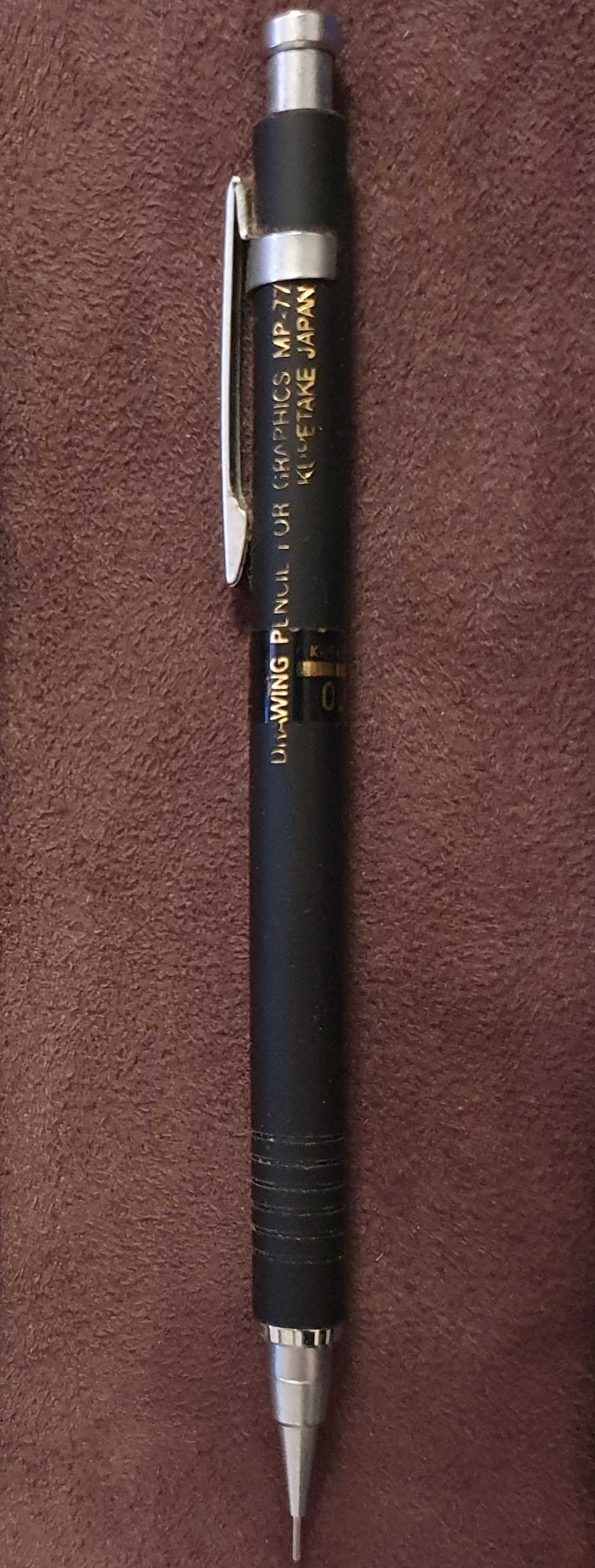 Lapiseira Kuretake drawing pencil for graphics MP-77 - vintage - Japan