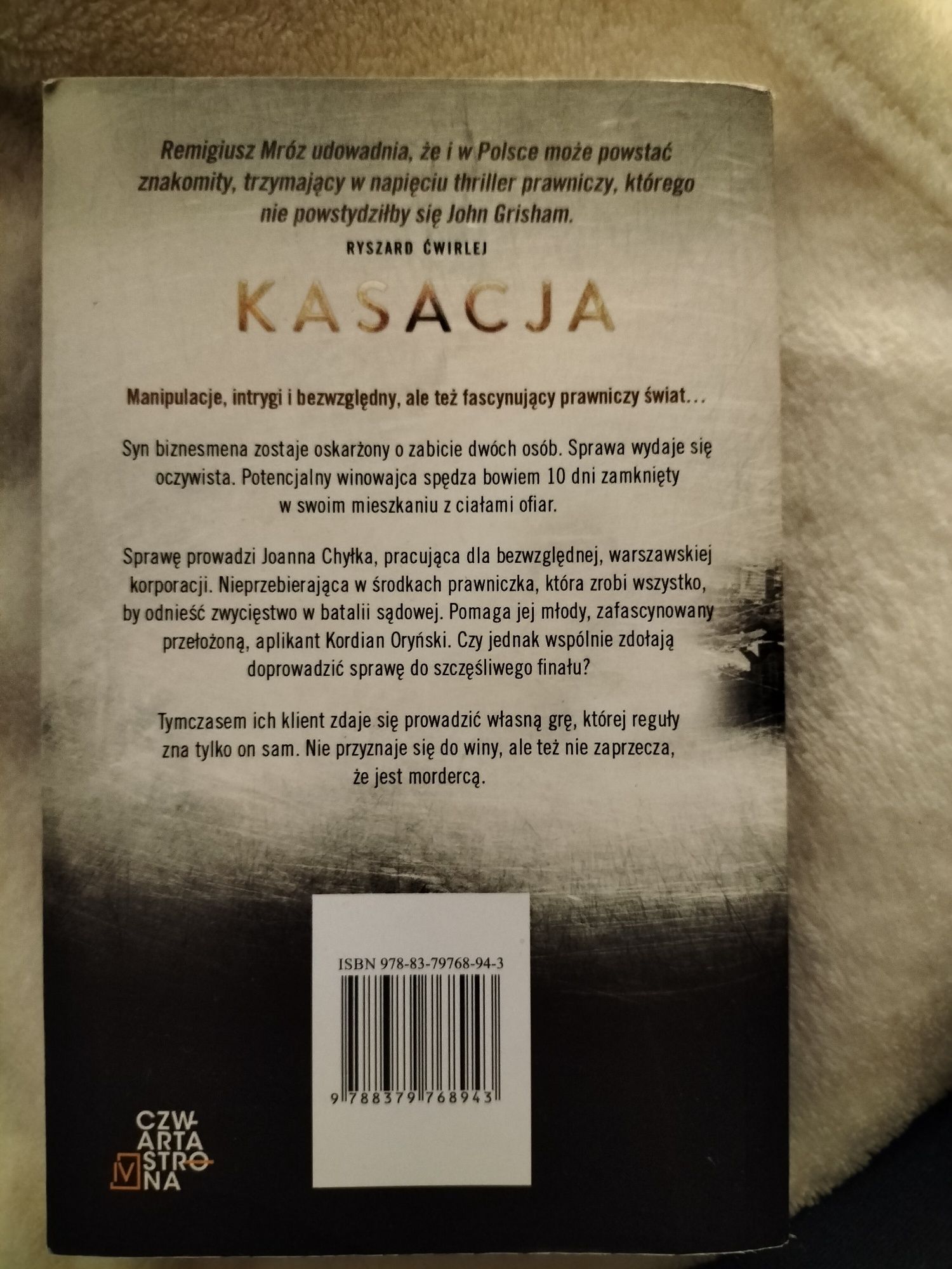 Kasacja Remigiusz Mróz