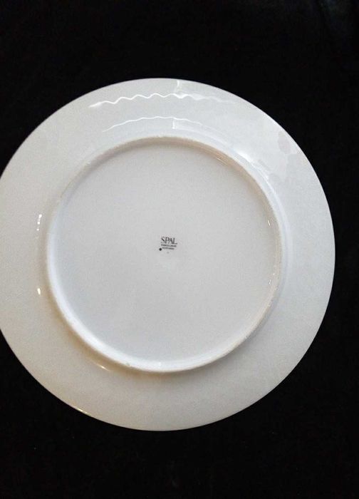 Decoração prato porcelana Spal