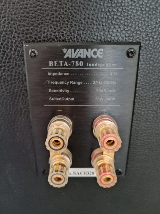 Kolumny głośnikowe AVANCE beta-780