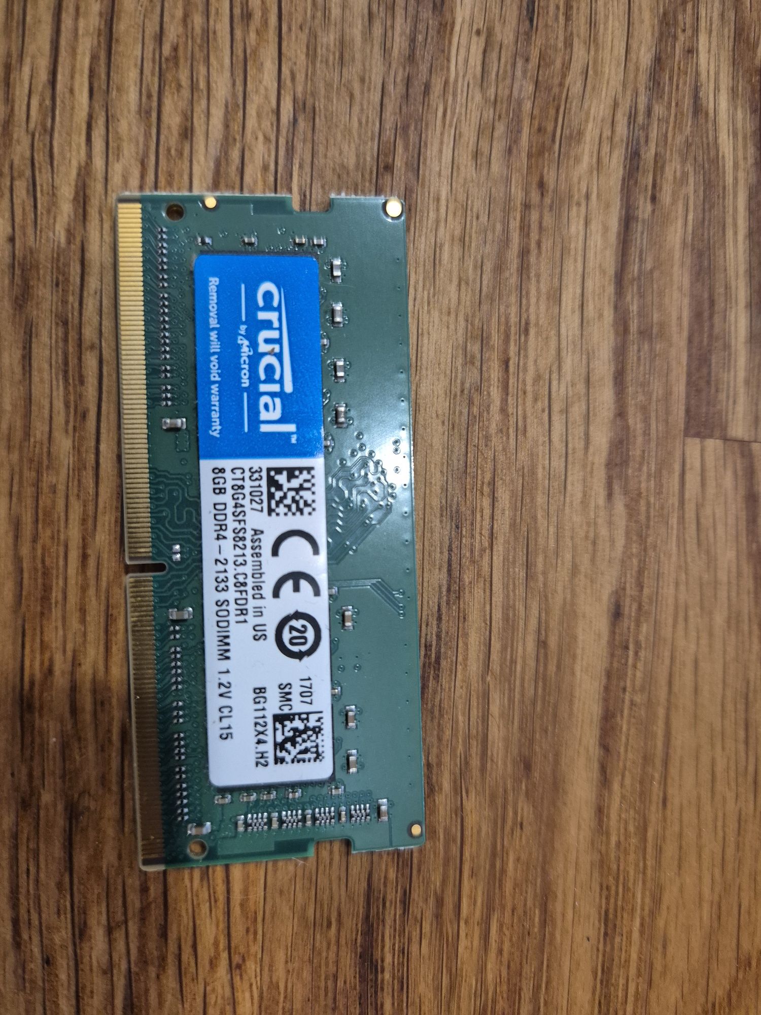 Pamięć RAM 8GB DDR4 2133 MHz Hynix Crucial
