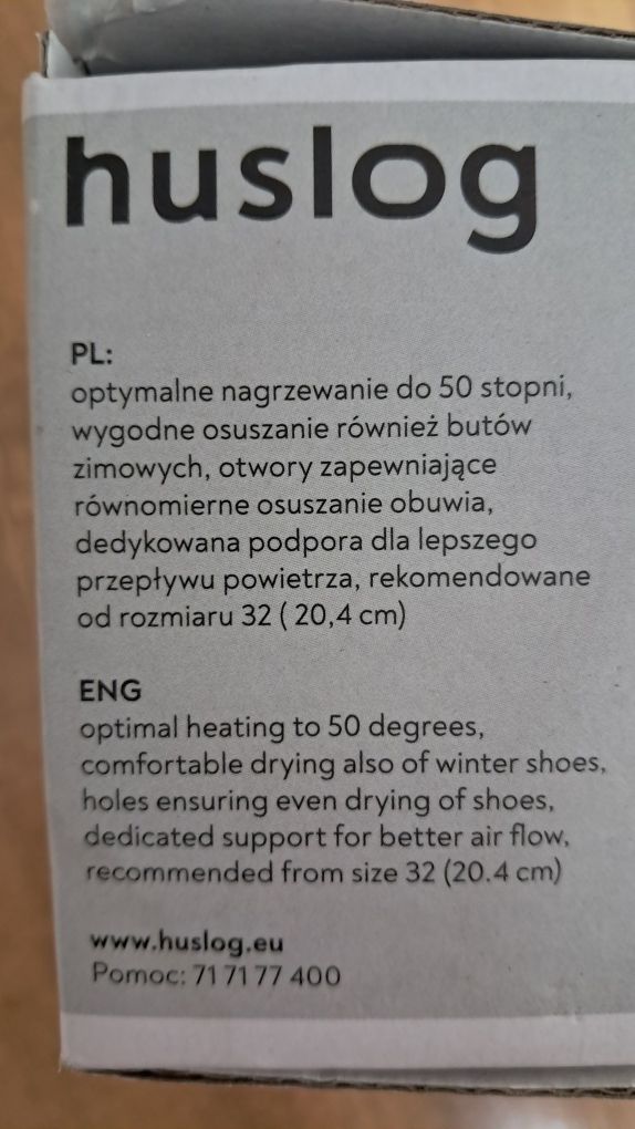 Osuszacz do butów