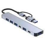 Адаптер Usb c Hub type c 7 в 2  macbook usb  type c