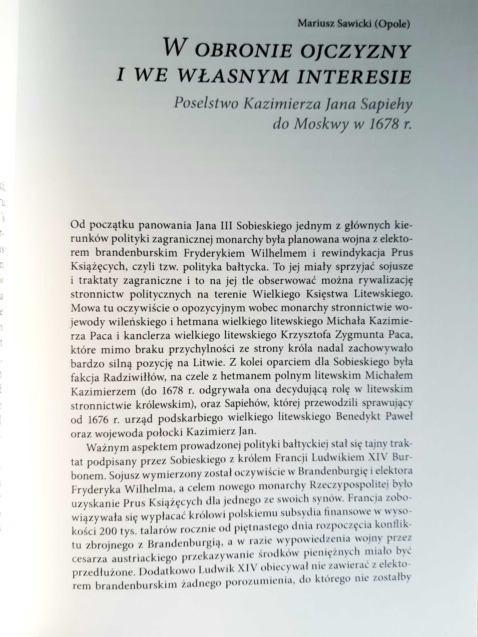 Między obowiązkami, przywilejami a prawem Rzeczypospolitej XVI-XVIII w