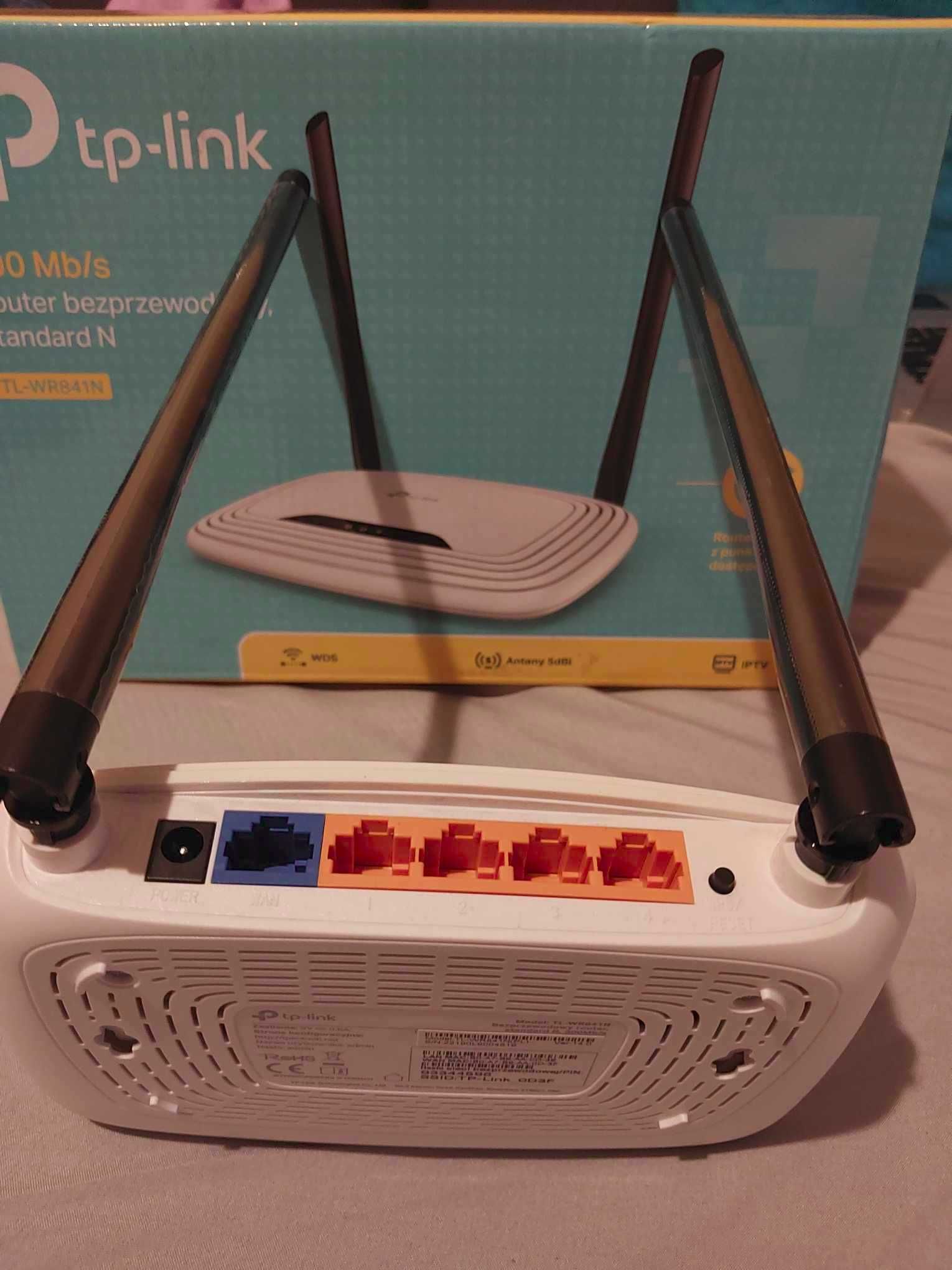Router bezprzewodowy tp-link TL-WR841N GRATIS kabel 5metrów
