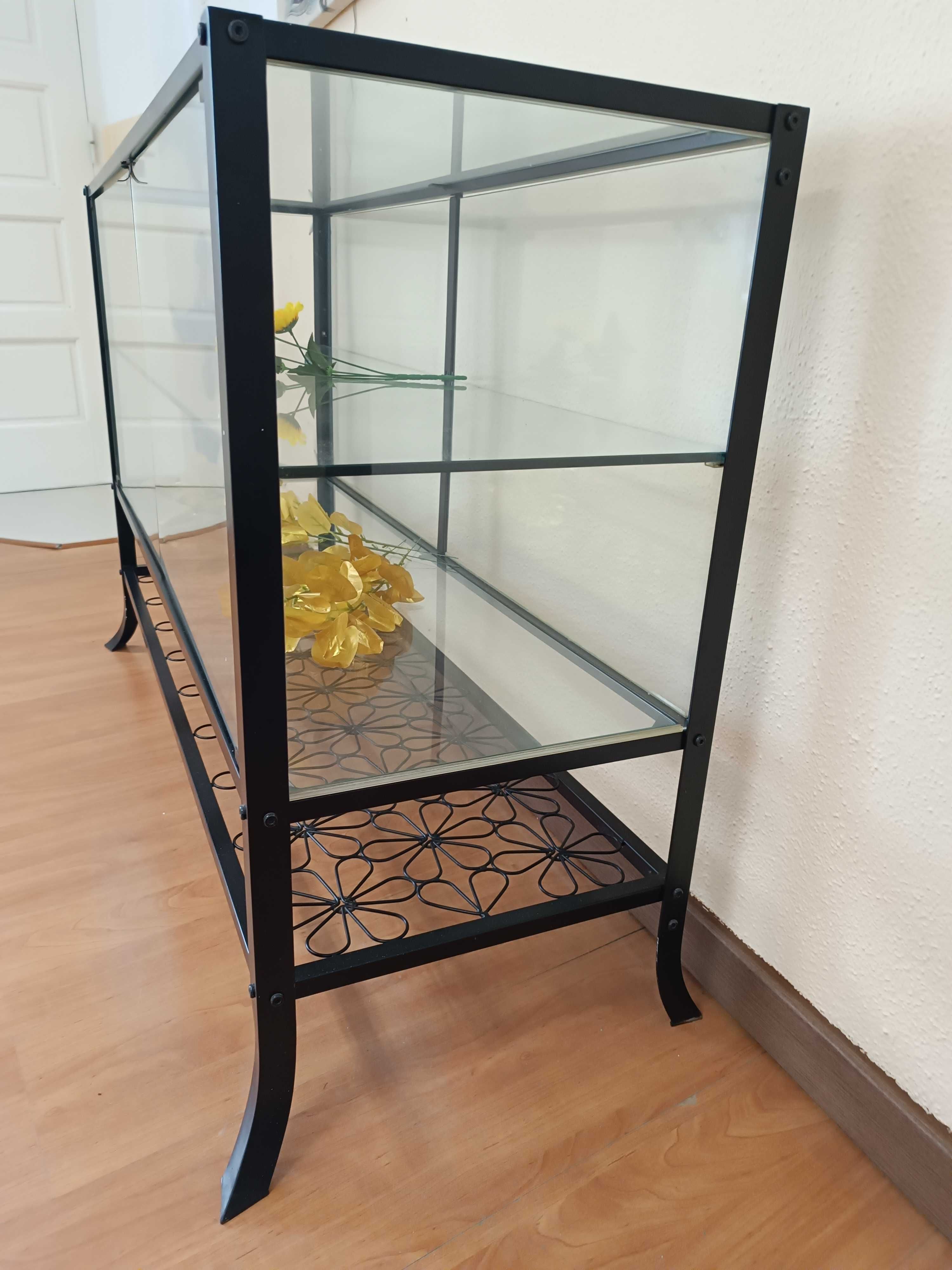 Vitrine Horizontal Preta