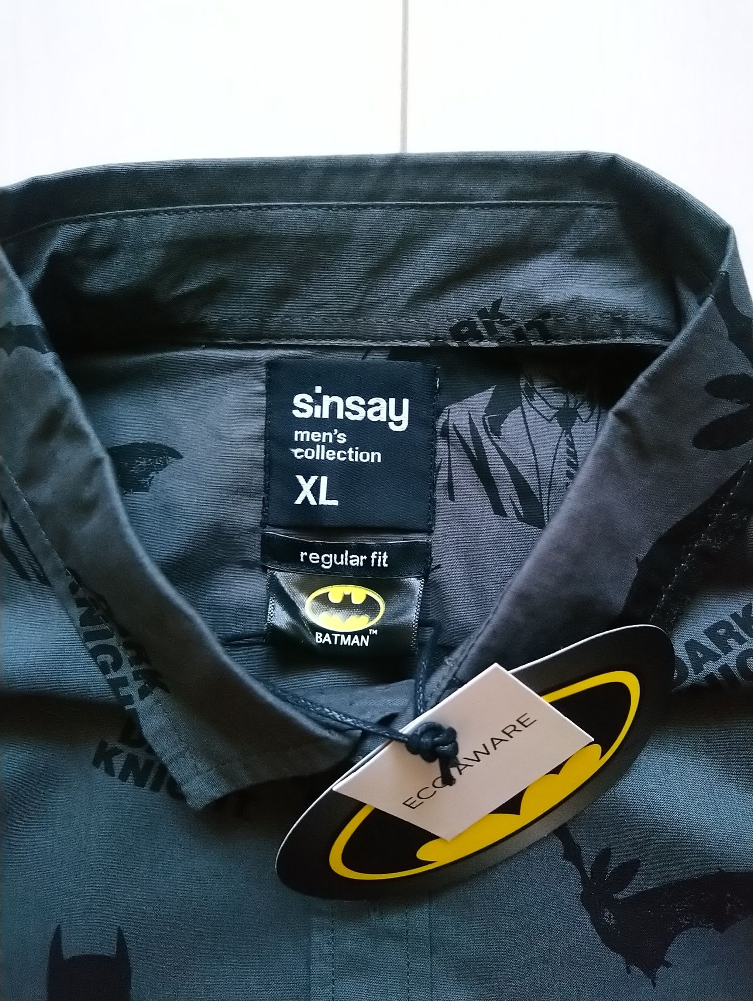 Batman нова сорочка на довгий рукав XL розмір Sinsay