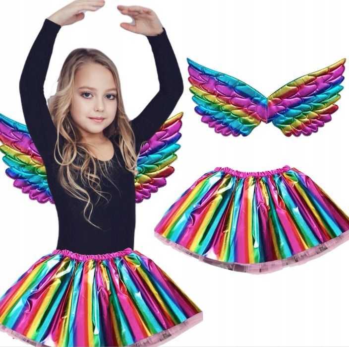 Strój wróżki , motyla na bal przebierańców karnawał