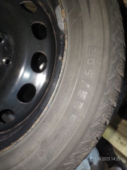 Komplet opon zimowych Audi 5x112 205/55/r16 91T