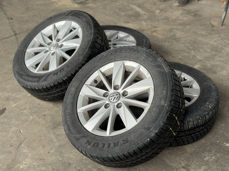 Диски з резиной на Volkswagen golf