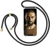 Plecki ZhinkArts do Apple iPhone 13 Mini etui przezroczyste  sznurek