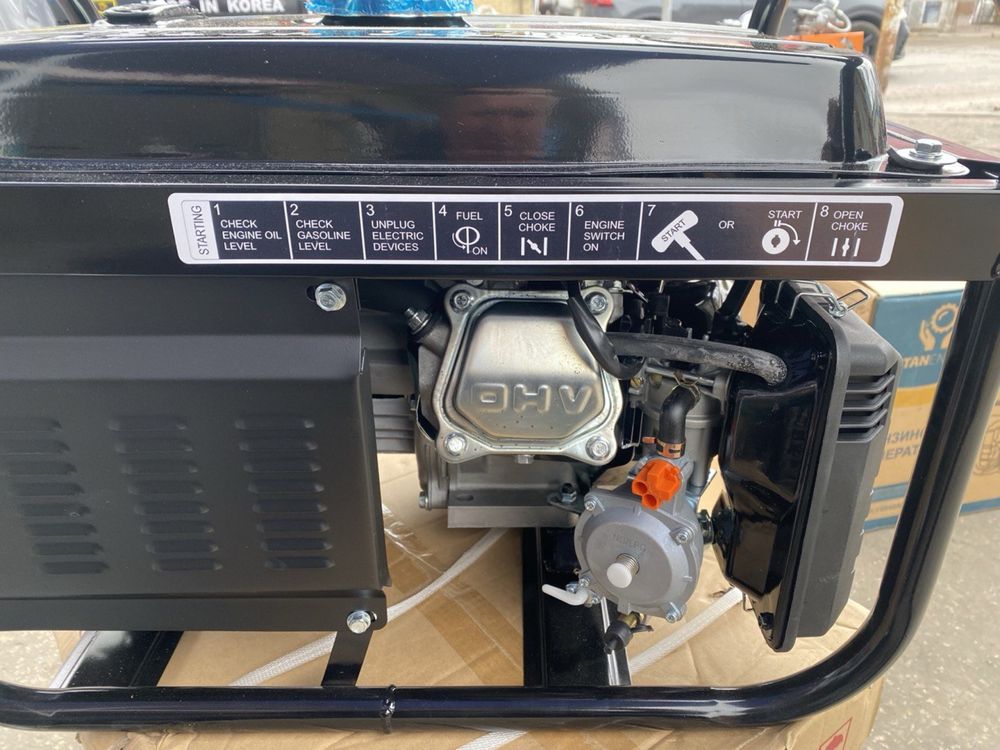 Генератор HYUNDAI 3.5 кВт DF медь, Корея бесплаьная доставка