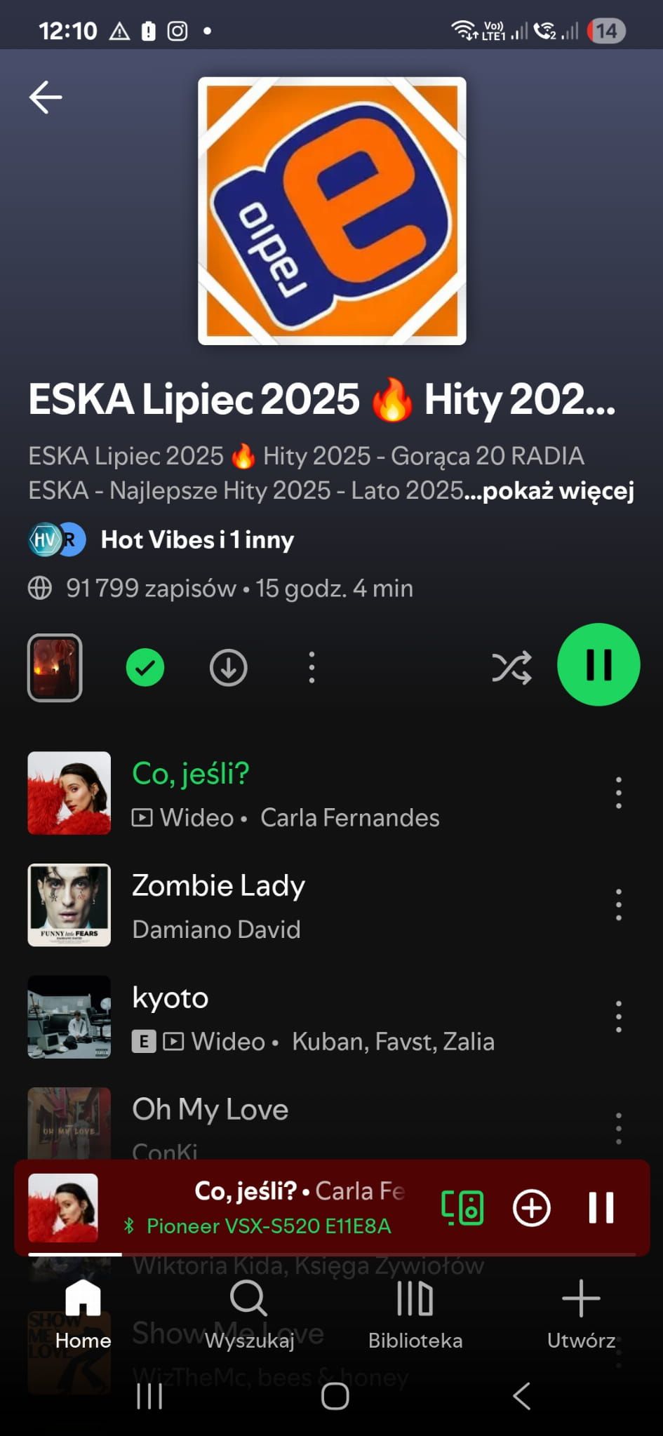 5.1 Pioneer VSX-S520 Wi-Fi BT 4K60p HDR Hi-Res Audio  Spotify