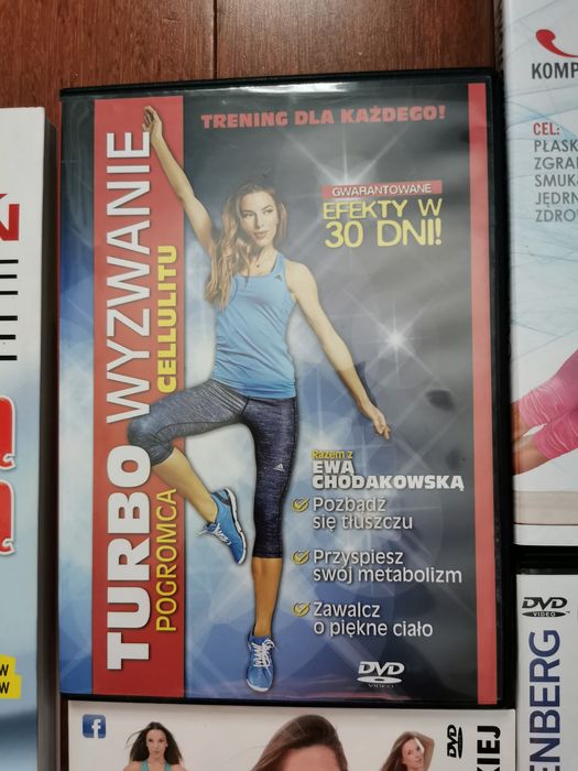 Dvd Chodakowska Wiesenberg turbo skalpel tonique pilates
