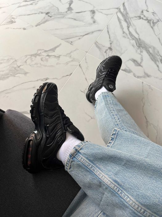 ‼️Кросівки Nike Air Max TN Plus Triple Black
