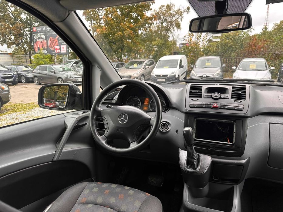 Mercedes-Benz Vito W639|3.0D V6 204KM|Automat|Tempomat|7 osobowe|2009