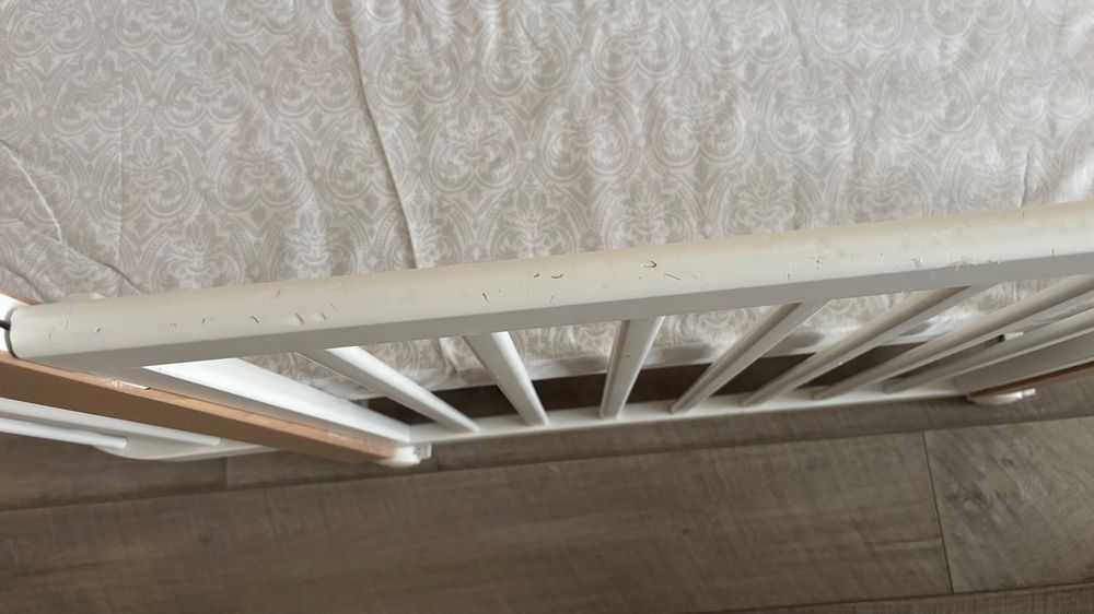 Дитяче ліжечко з маятниковим механізмом Міа Кузя