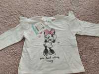 T-shirt Minnie 9/12 meses Nova