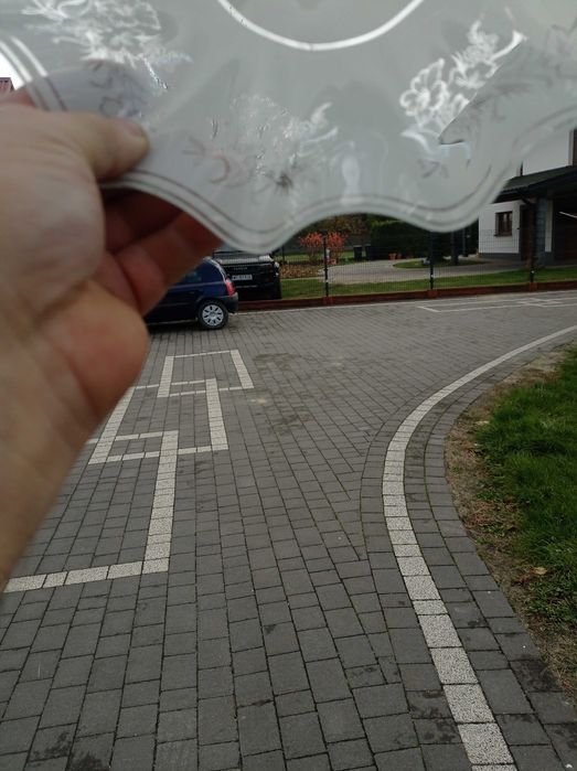 Sprzedam stery klosz do lampy wiszącej PRL