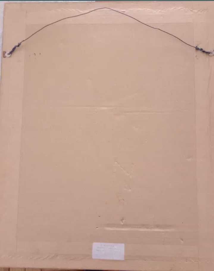 Quadro bordado à mão