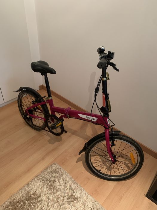 Bicicleta dobravel B-twin hop town