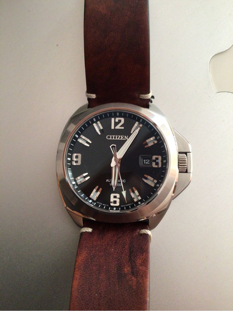 Zegarek automatyczny Citizen SC jak Panerai