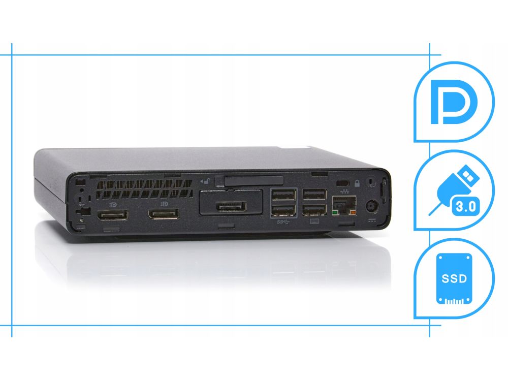 HP ProDesk 600 G3 mini PC i5 7gen 16GB DDR4 512GB SSD Win10 Pro