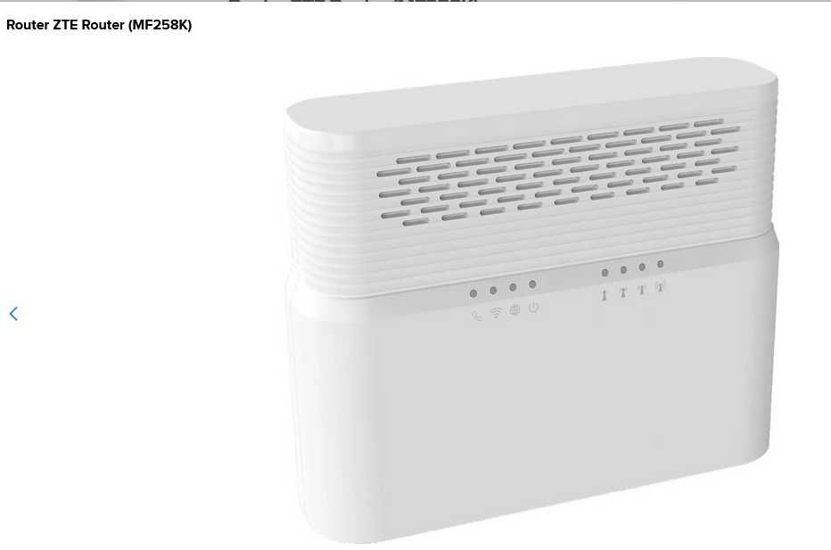 ZTE Router (MF258K)