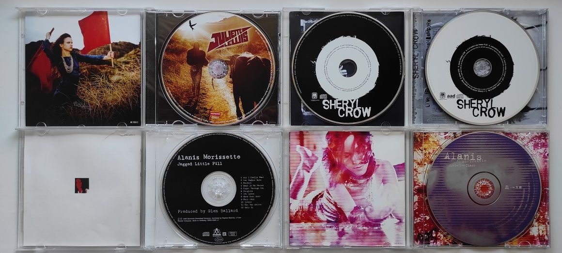 A.Morissette, Sheryl Crow, J.Lewis, No Doubt, Duffy,Orton Фирменные CD