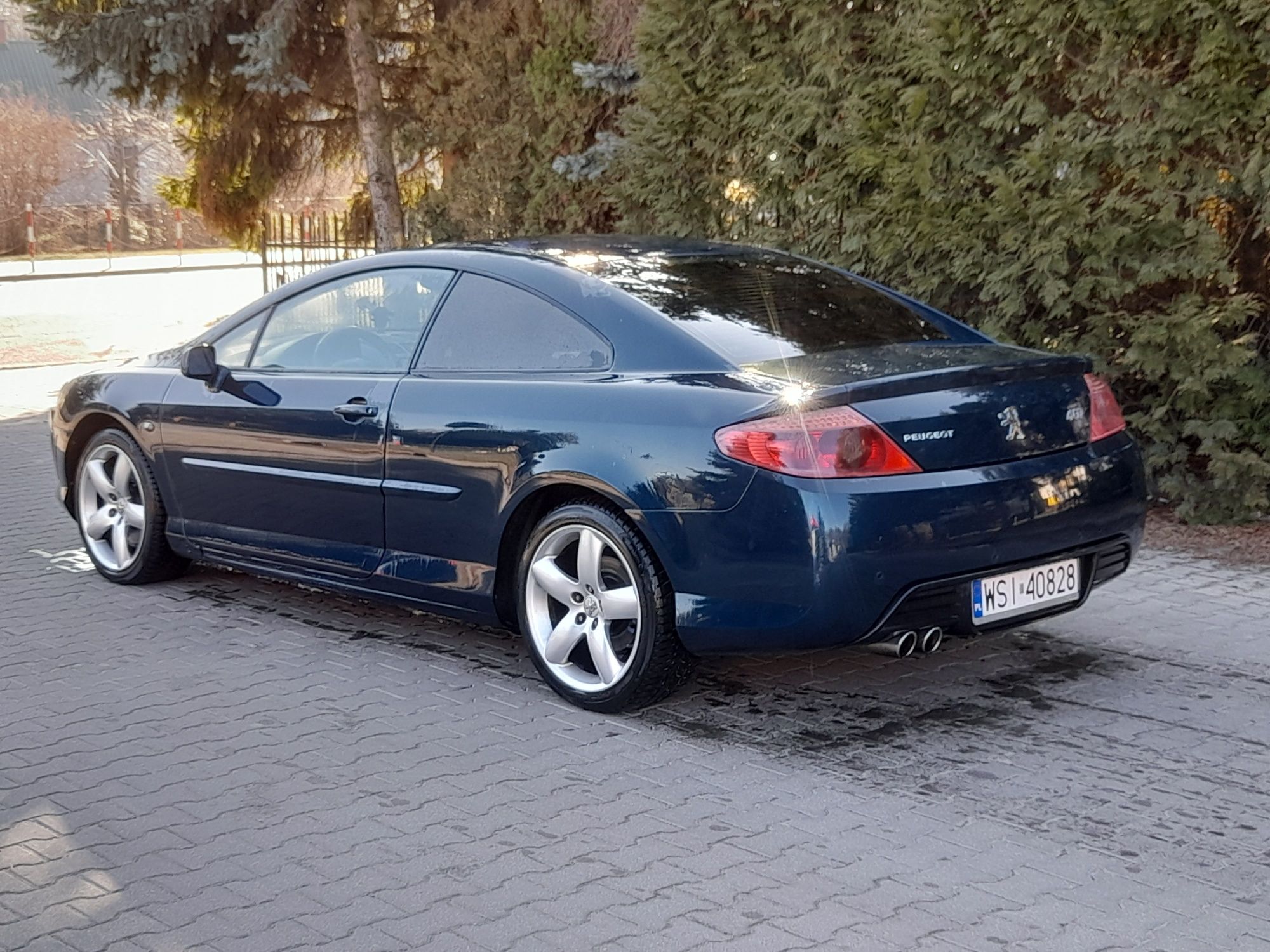 Peugeot 407 Coupe 2006r. 2.7 HDi