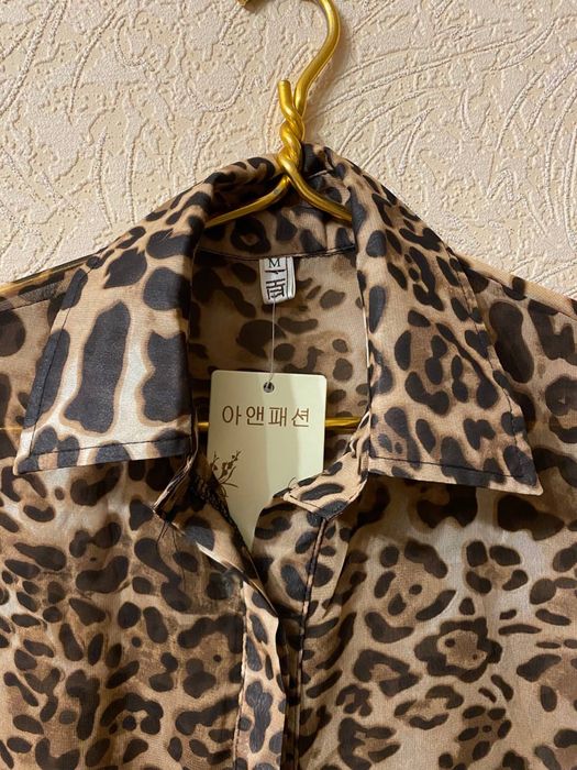 Блуза шелковая прямого покроя