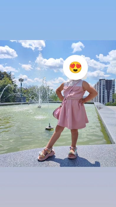 Лёгкое летнее платье на девочку