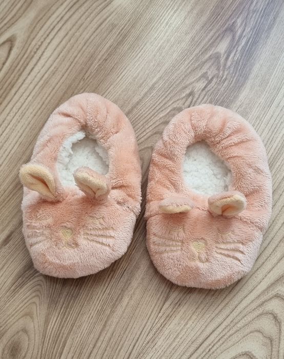 Kapcie króliczki po domu dla dziewczynki roz.28/29  pepcko