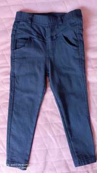 Legginsy jeansowe, Moray, r. 98/104